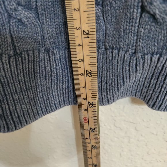 Aeropostale Women's Knit Vest Light Blue Size Medium - Picture 3 of 7